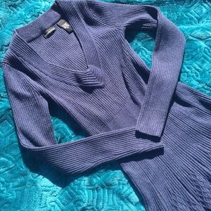 Moda International Flirty Blue Dress